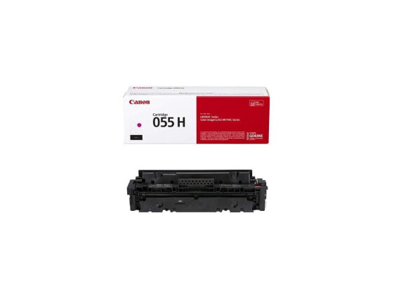 Canon 3019c001 (055h) High-Yield Toner, 5,900 Page-Yield, Magenta 3018C001