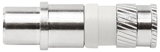 axing CKS00751 - IEC - Male - Silver - White - BWZ 8-00 - 1 pc(s)