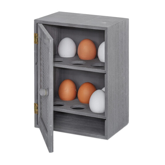 Хранение продуктов Relaxdays деревянный шкаф для яиц