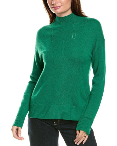 Kier+J Turtleneck Wool & Cashmere-Blend Sweater Women's