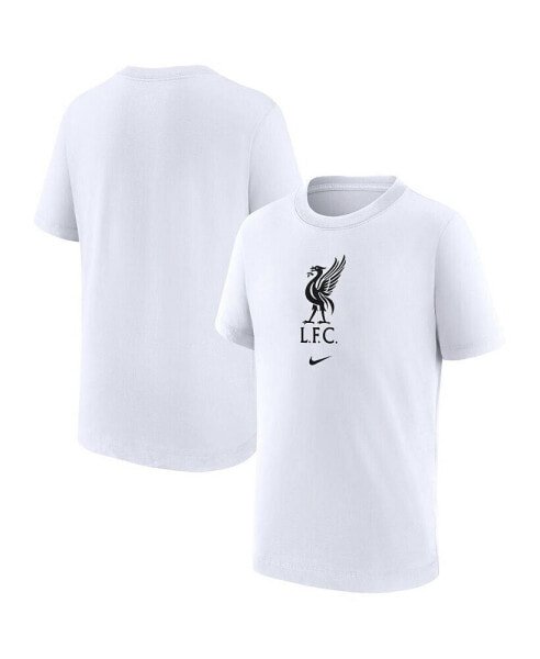 Футболка Nike Liverpool Crest White