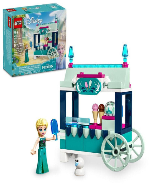 Disney 43234 Princess Elsa's Frozen Treats Toy Building Set with Elsa and Snowgie Minifigures