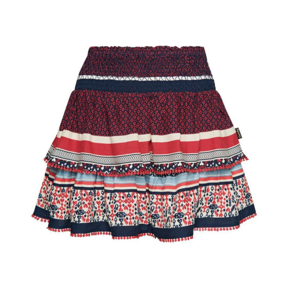 SUPERDRY Vintage Tiered Mini Skirt