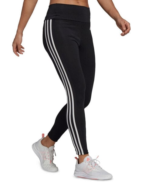 Women's 3-Stripe High-Waist Full Length Training Leggings