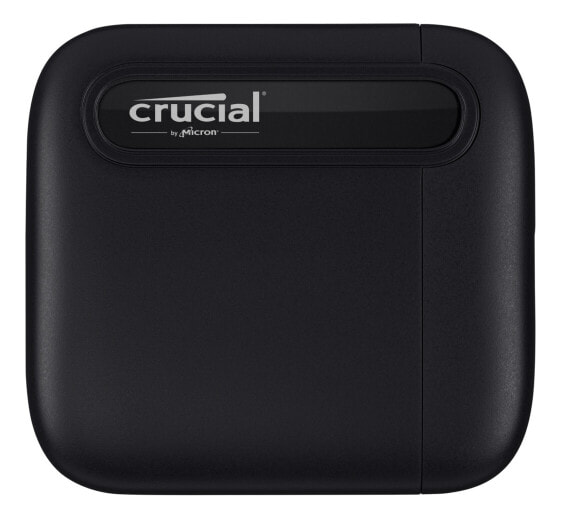 Crucial X6 - 2000 GB - USB Type-C - 3.2 Gen 2 (3.1 Gen 2) - 540 MB/s - Black