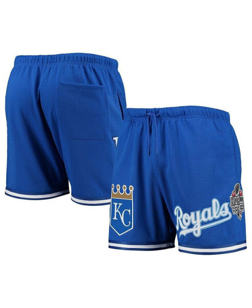 Men's Royal Kansas City Royals 2015 World Series Mesh Shorts