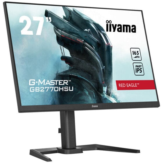 iiyama G-Master GB2770HSU-B5 Red Eagle, 27 Zoll Gaming Monitor, 165 Hz, IPS, FreeSync