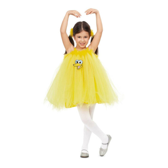 Costume for Babies My Other Me Big Bird Sesame Street Yellow (2 Pieces)