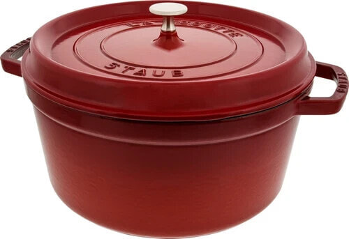 Staub Round Dutch Oven 28cm Red