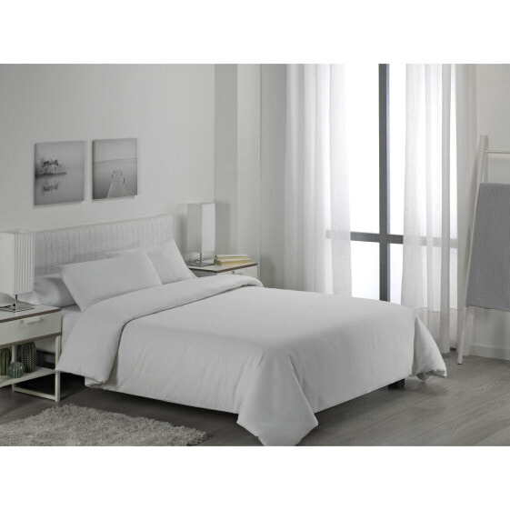 Комплект постельного белья Alexandra House Living Lyon Белый на 1-спальную кровать 4 предмета