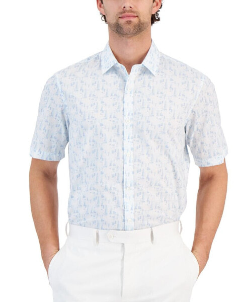 Men's Geo-Pattern Shirt, Created for Macy's