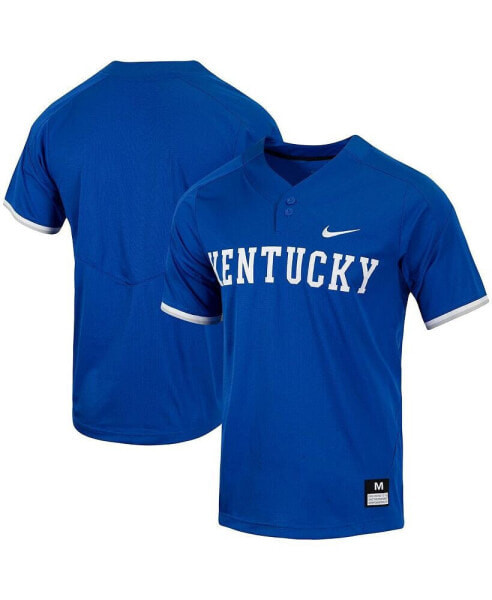 Men's Royal Kentucky Wildcats Replica Vapor Elite Two-Button Baseball Jersey