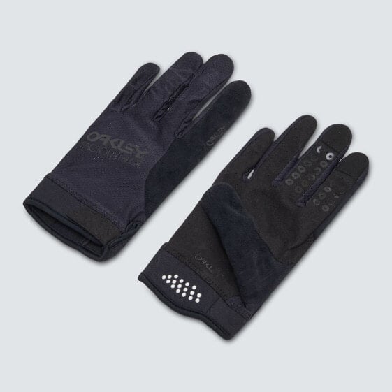 [FOS900878-9CR] MENS OAKLEY ALL MOUNTAIN MTB GLOVE - BLACK/BLACK CARBON