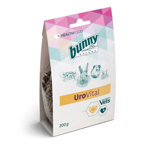 BUNNY Suplemento Sistema Urinario Uro Vital 200g Snack For Rodents 5 Units