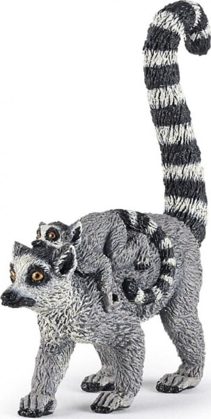 Figurka Papo Lemur z młodym