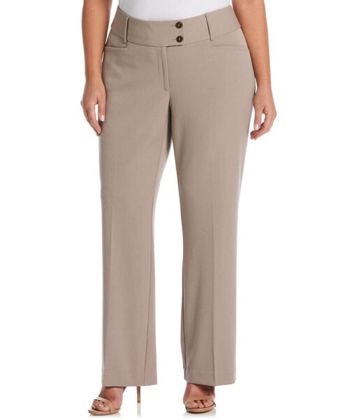 Plus Size Curvy Fit Bootcut Pant