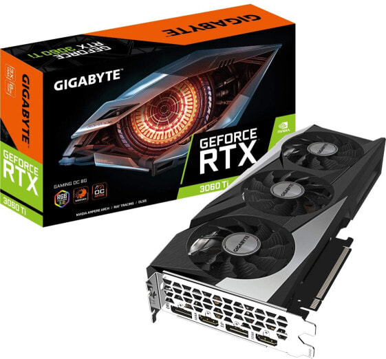 Видеокарта Gigabyte GeForce RTX 3060 Ti Gaming OC 8GB V2 LHR