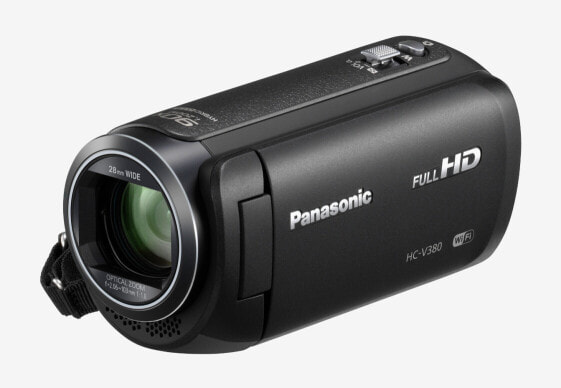 Panasonic HC-V380EG-K - 2.51 MP - MOS BSI - 25.4 / 5.8 mm (1 / 5.8") - Full HD - 7.62 cm (3") - LCD