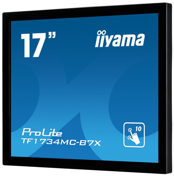 Iiyama ProLite TF1734MC-B7X - 43.2 cm (17") - 1280 x 1024 pixels - SXGA - LED - 5 ms - Black