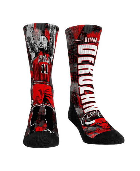 Men's and Women's Socks DeMar DeRozan Chicago Bulls Big Player Crew Socks