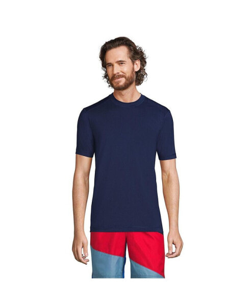 Футболка Lands' End Short Sleeve Swim Tee