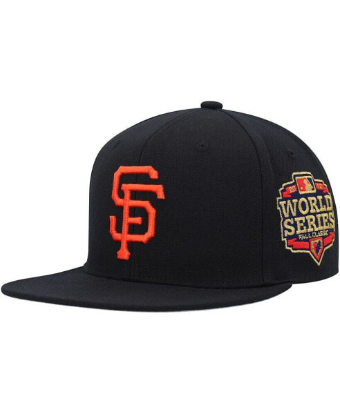 Men's Black San Francisco Giants Champ'd Up Snapback Hat