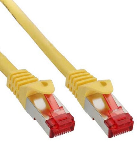InLine 0.3m Cat6 RJ-45 m/m сетевой кабель 0,3 m SF/UTP (S-FTP) Желтый 76933Y