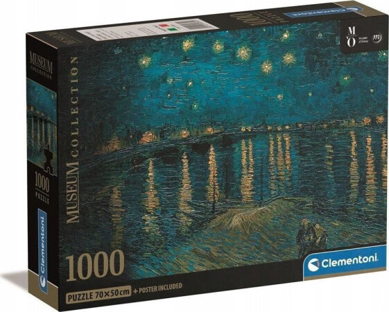 Clementoni CLE puzzle 1000 Compact Museum OrsayVanGogh 39789