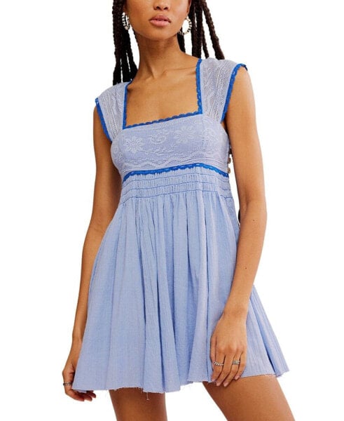 Women's Heartland Cotton Babydoll Mini Dress