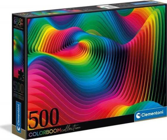 Clementoni Puzzle 500el color boom Waves. Fale 35093