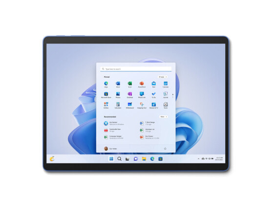 Гибрид Microsoft Surface 9 - 33 см - 2880 x 1920 пикселей - 256 ГБ - 8 ГБ - Windows 11 Home - синий.