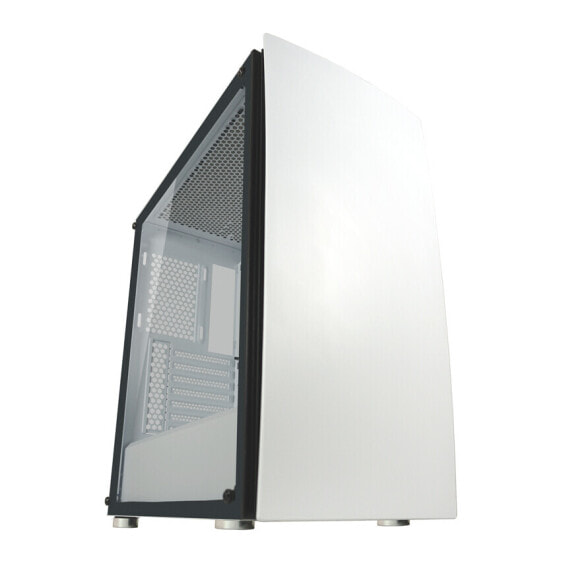 LC-Power Gaming 713W - Midi Tower - PC - White - ATX - micro ATX - Mini-ITX - Metal - Plastic - Tempered glass - Gaming