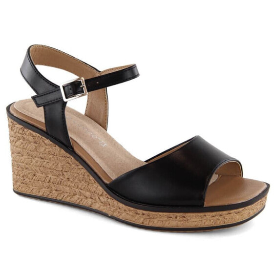 Sergio Leone W SK441A wedge sandals, black