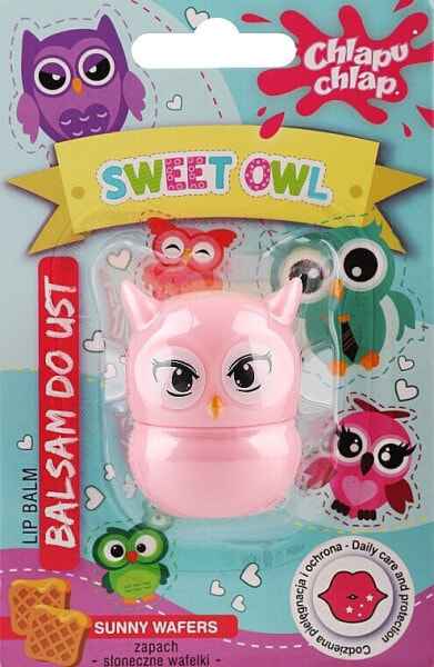 Lippenbalsam Sweet Owl Waffeln