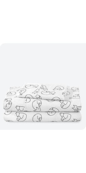 Ultra-Soft Double Brushed Seasonal Print Sheet Set