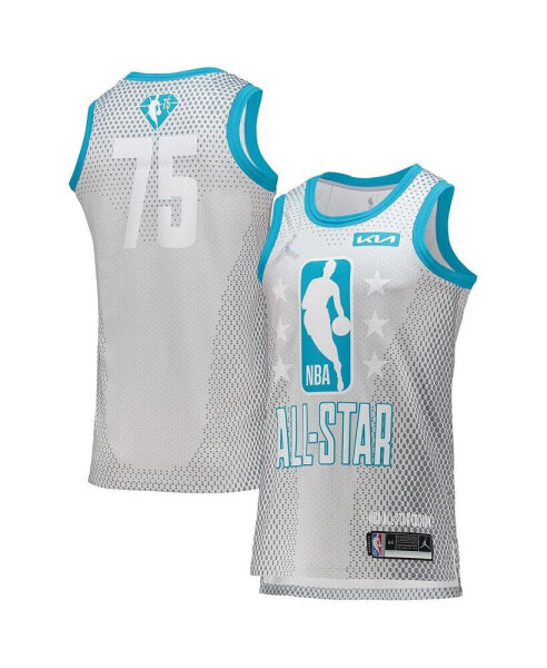 Men's Jordan Brand White 2022 NBA All-Star Game 75th Anniversary Swingman Jersey