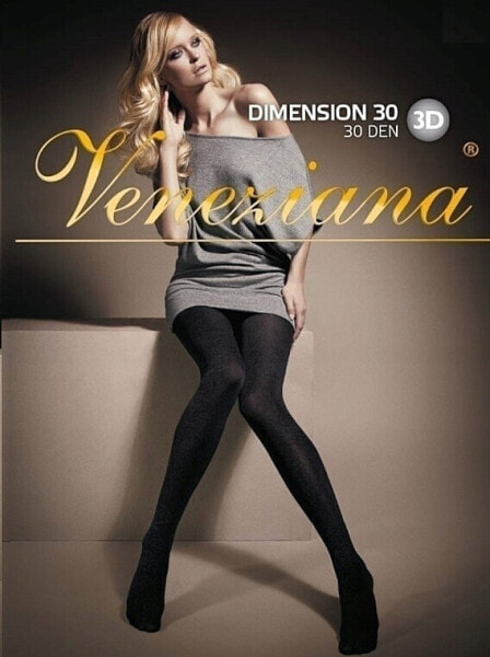 Strumpfhose für Damen Dimension 3D 30 Den marrone - Veneziana 4