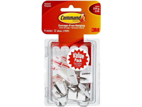 Command Small Wire General Purpose Hooks