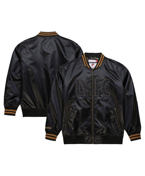 Men's Black LAFC Stateside Full-Zip Bomber Jacket