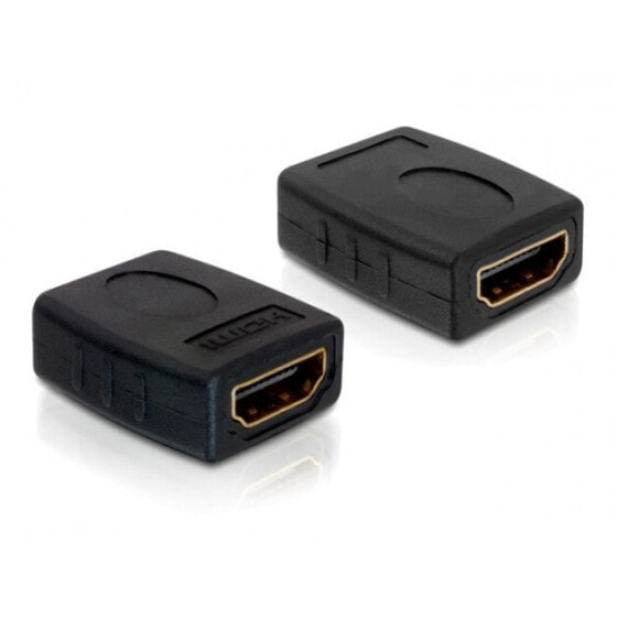 Techly IADAP-HDMI-F/F - HDMI - HDMI - Black