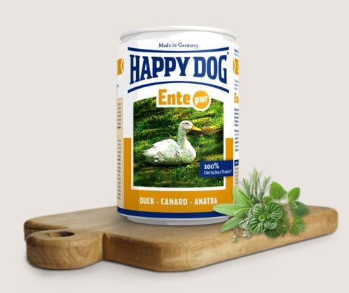 Happy Dog PUSZKA dla psa - KACZKA, (Ente Pur) 800 G