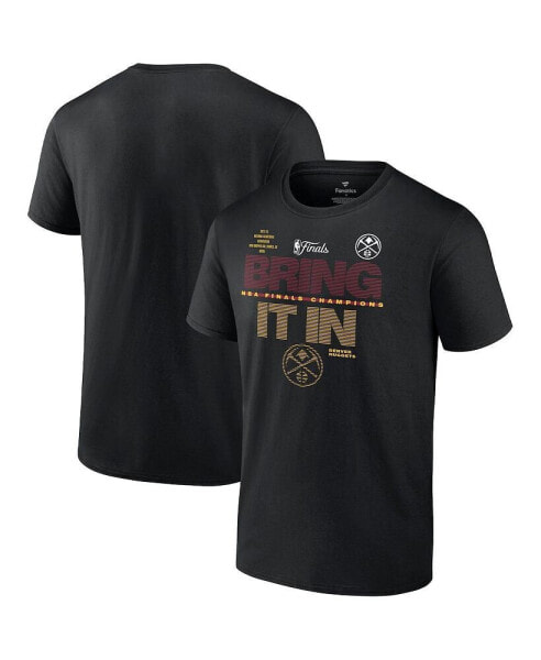 Men's Black Denver Nuggets 2023 NBA Finals Champions Hometown Originals Technical T-shirt