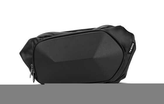 Сумка диагональная TAJEZZO P11 улучшенная защита от воды и краж PVC диагональная сумка для планшета на плечо для мужчин и женщин, модель для пар, глубоко-черный 6962233531368
