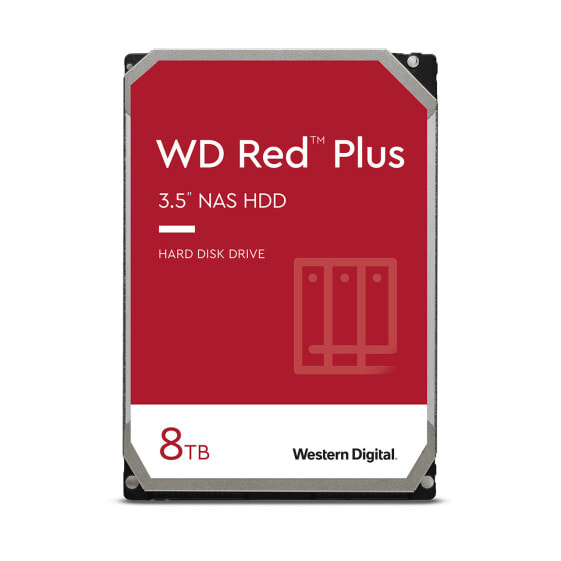 WD Red Plus - 3.5" - 8000 GB - 5400 RPM