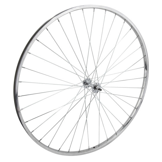StaTru/Osco 27X1-1/4 Steel Front Bicycle Wheel 5/16" Chrome