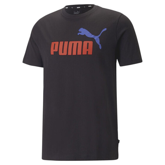 Футболка для мужчин PUMA Ess+ 2 Col Logo Short Sleeve T-Shirt