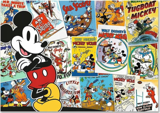 Trefl Puzzle 1000 element?w W ?wiecie Mikiego Myszka Mickey