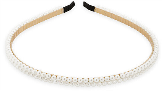 Charming pearl headband for hair