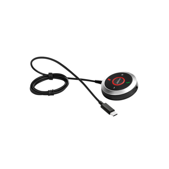 Jabra Evolve 80 LINK - UC - USB-C - Audio - Wired - Press buttons - Black
