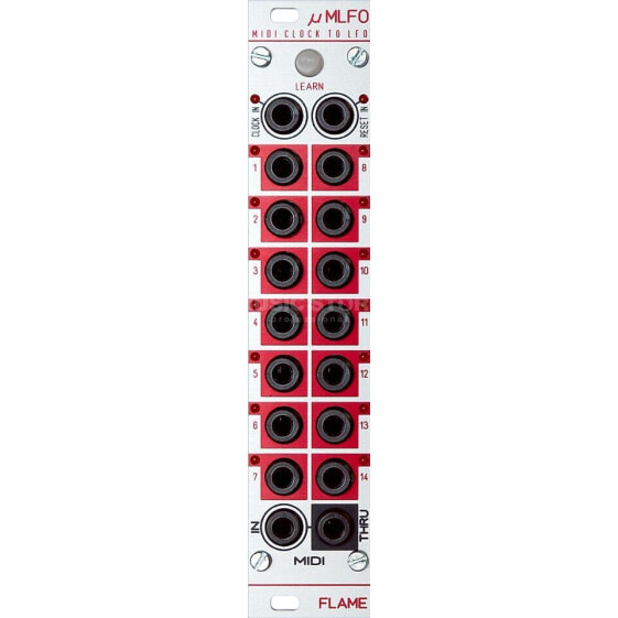 Flame µMLFO MIDI Clock to LFO